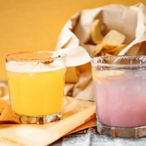 Photo of 2 non-alcoholic Margaritas