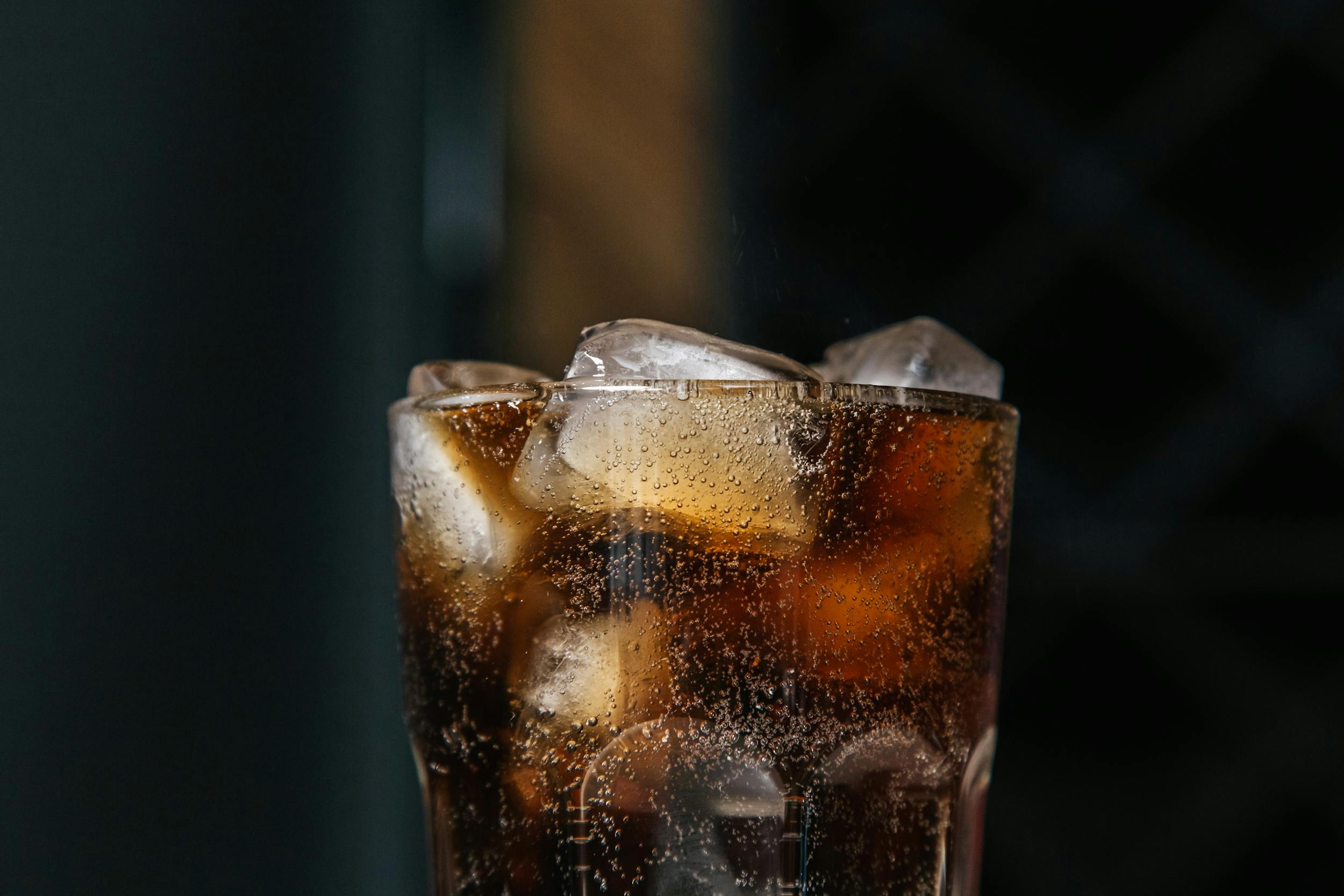 Photo of a non alcoholic Cuba libre